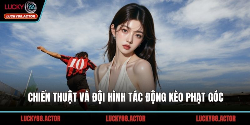 Chiến thuật và đội hình tác động kèo phạt góc